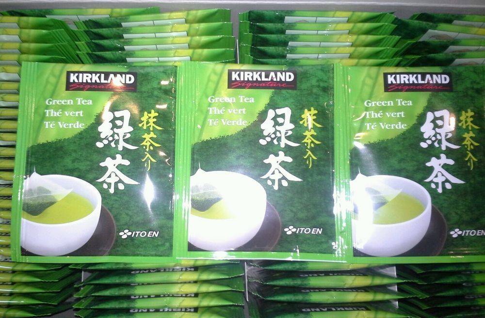 Kirkland Signature’s Ito En Japanese Green Tea Bags with Sencha & Matcha NEW!…