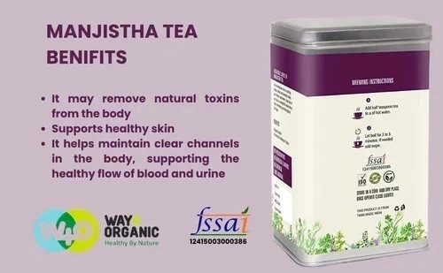 WAY 4 ORGANIC Manjistha Tea 100 g