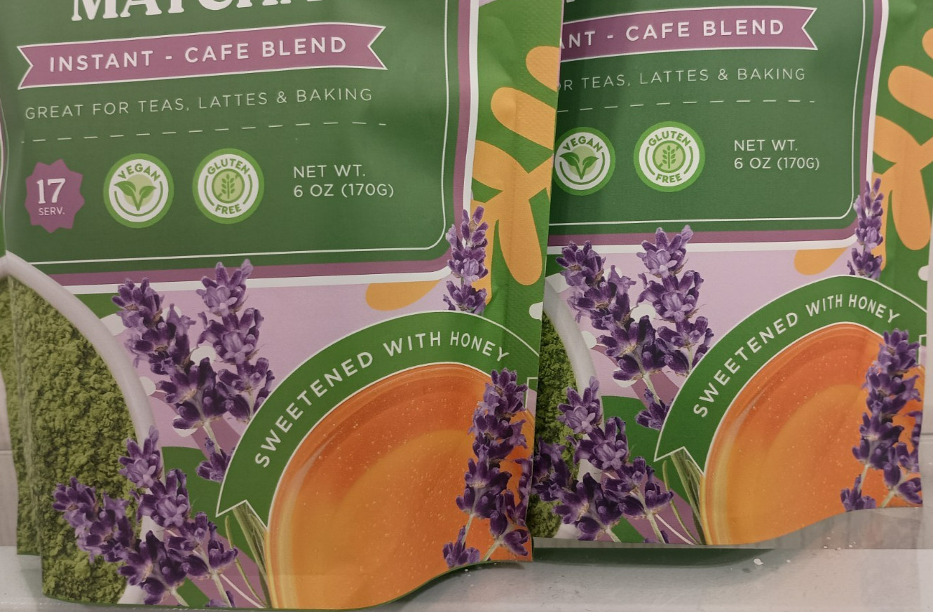 Matchalicious™ Premium Instant Japanese Lavender Matcha Powder 6 oz (2 Pack)