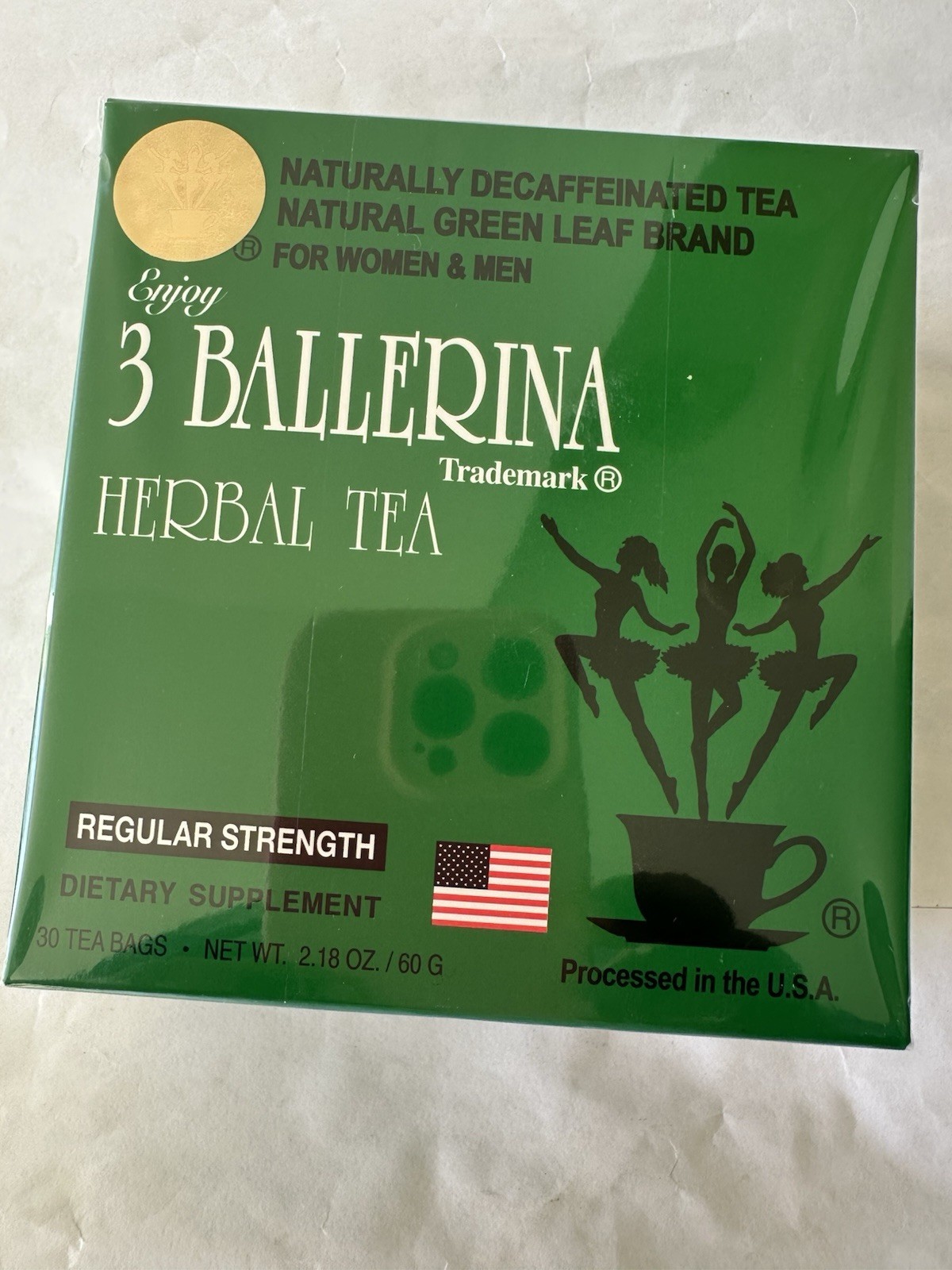 3 Ballerina Herbal Tea – 30 Teabags.