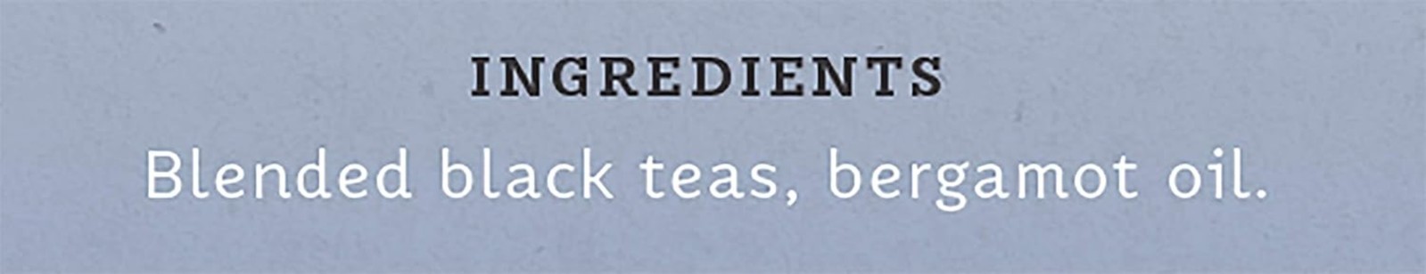 Earl Grey Black Tea, 100 Allergen-Free Tea Bags for Any Occasion