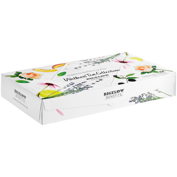 Bigelow Benefits Wellness Tea Bag Variety Tray Pack – 64/Box