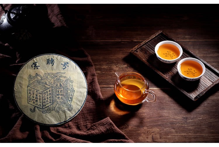 2003 Song Pin Hao Pu’er Tea Raw Tea Yunnan Old Tea Puer Tea 357g