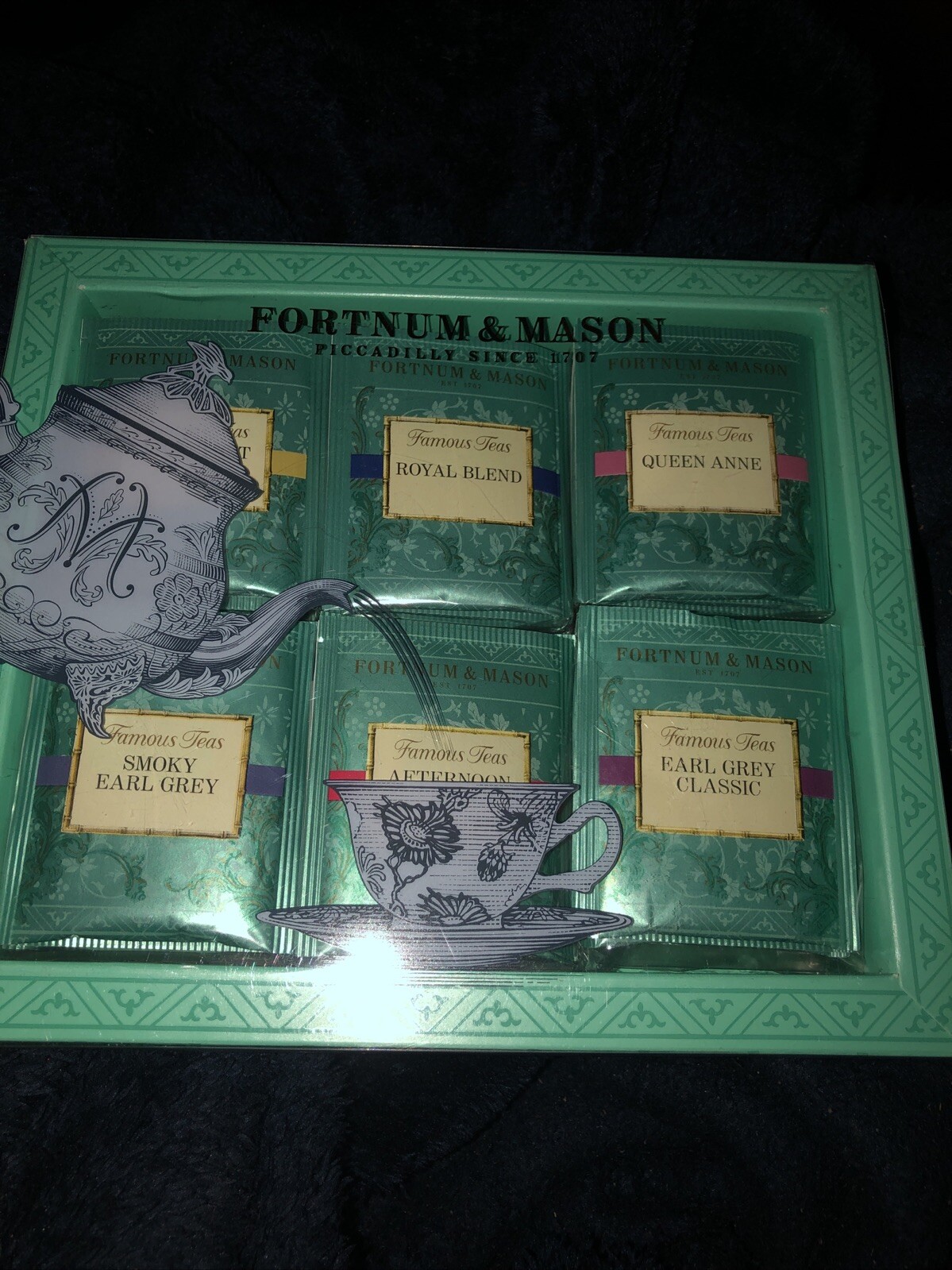 Great Deal!! Fortnum and Mason Tea Assortment Famous 60 Tea Bags!