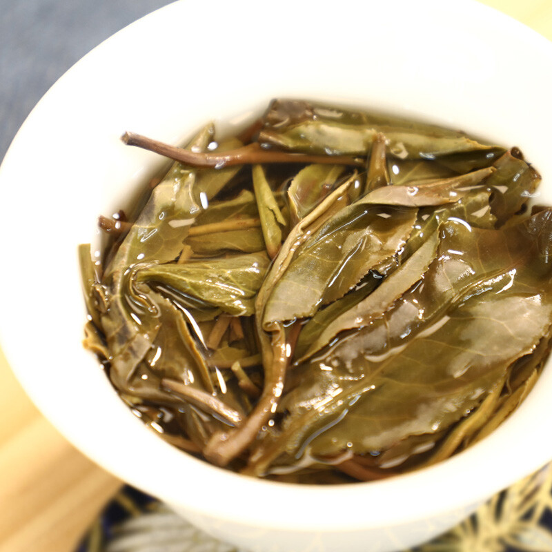 Yunnan Pu’er Tea Purple Buds 2020 Haiwan Comrade Puer Raw Gelanghe Old Tree 357g