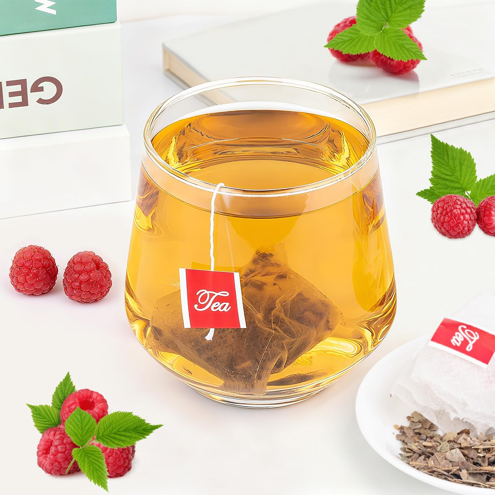 Raspberry Leaf Tea, 100% Natural & Pure Red 50 Bags/1 Pack
