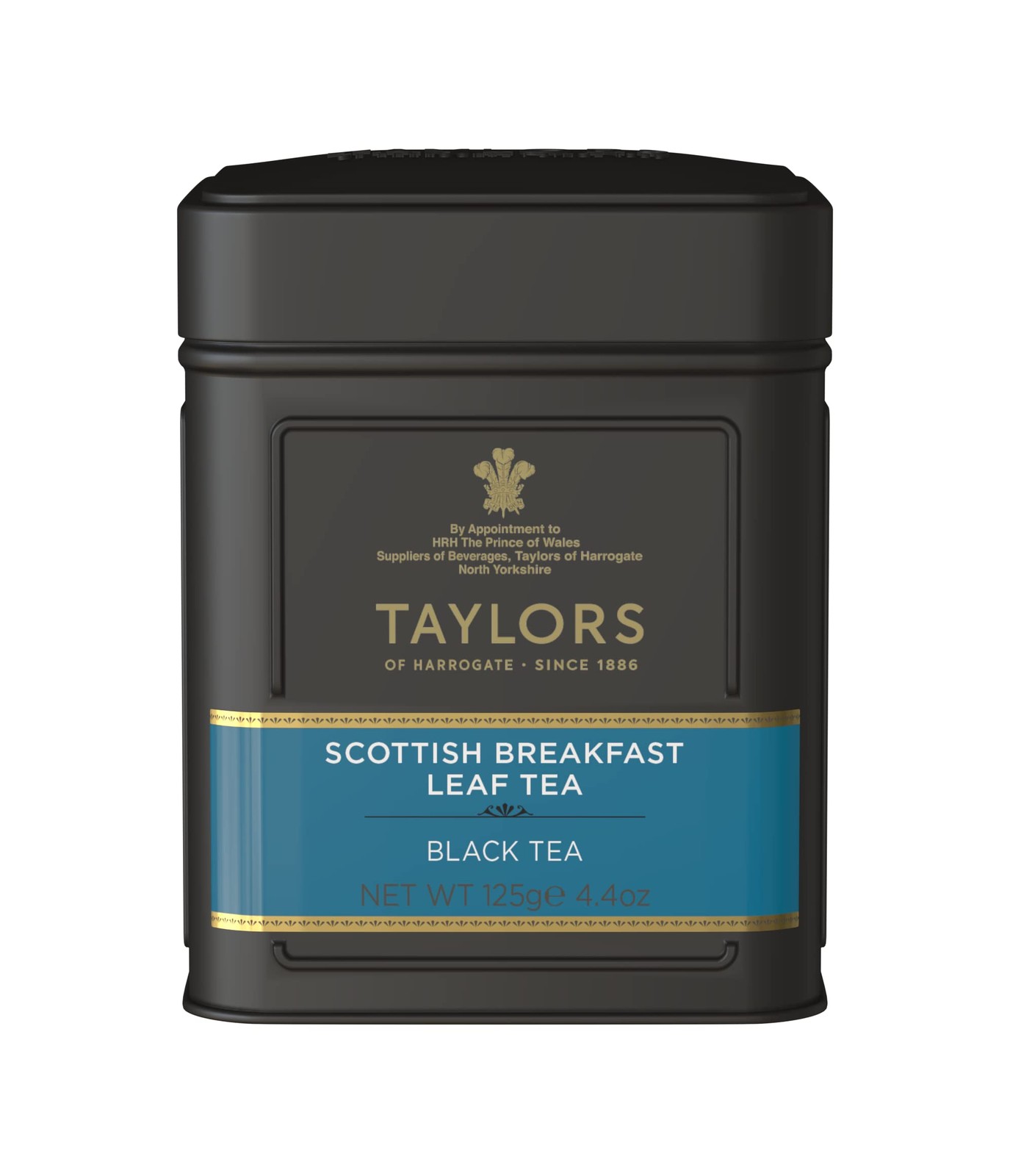 Taylors of Harrogate Scottish Breakfast, Black Tea, 4.41 Ounce (Pack 1)