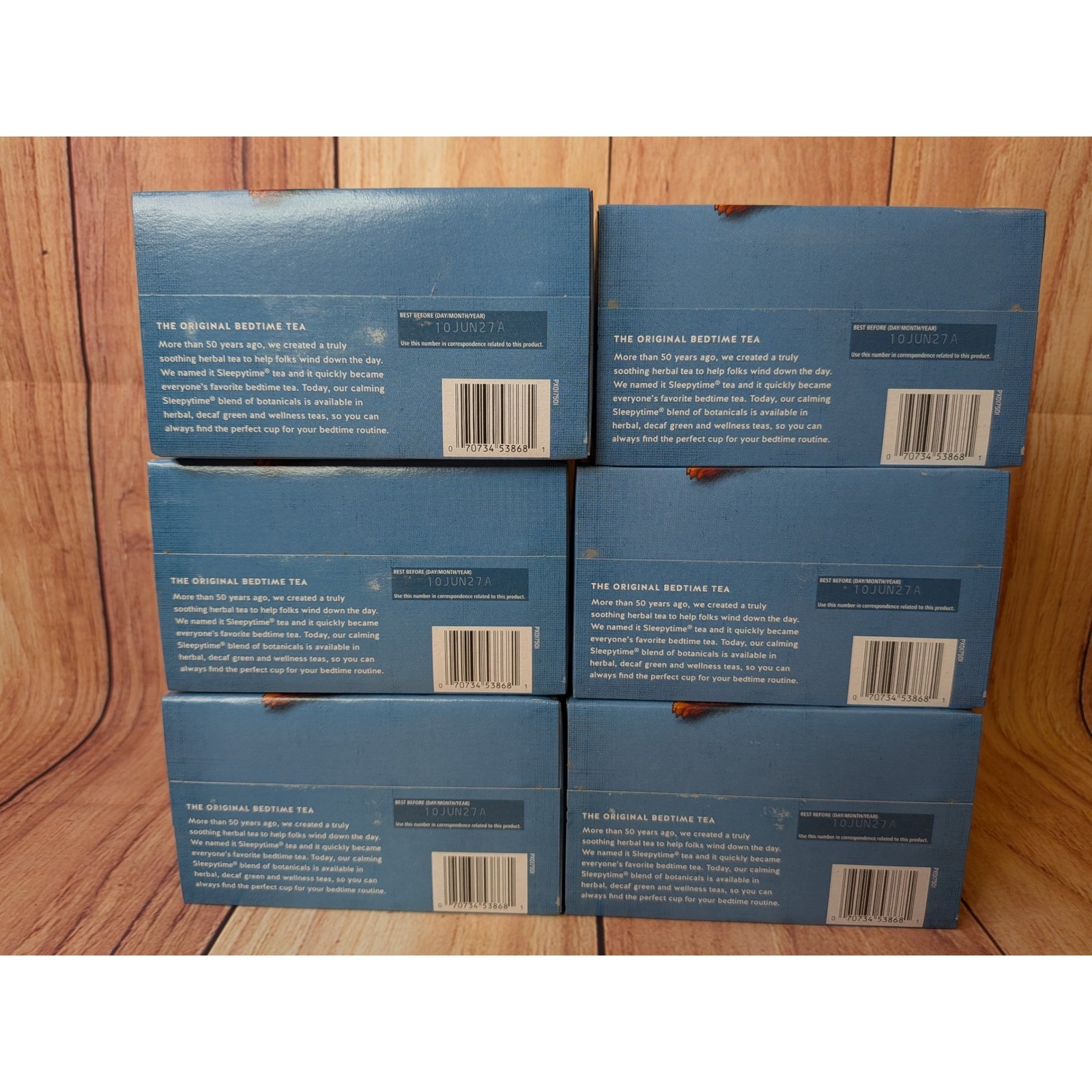 Celestial Seasonings Sleepytime Extra Herbal Tea 40 Count Pack of 6 Exp 6/2027