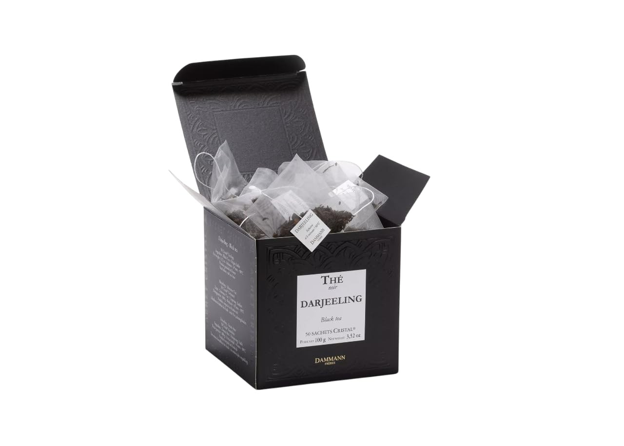 Dammann Freres Sachets, Darjeeling Tea Bags, Premium Gourmet French Black Tea…