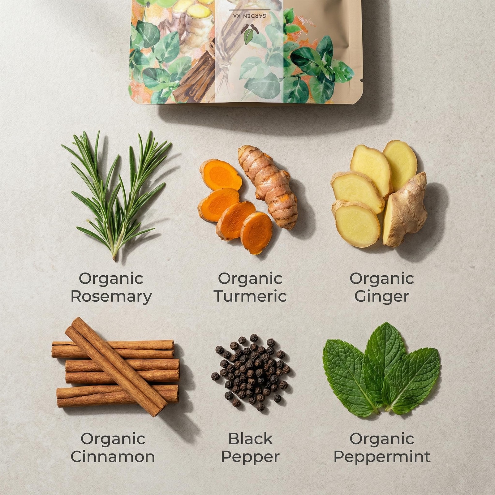 Organic Flamma-tea Loose Leaf Tea | Premium Turmeric Ginger Blend with Cinnam…