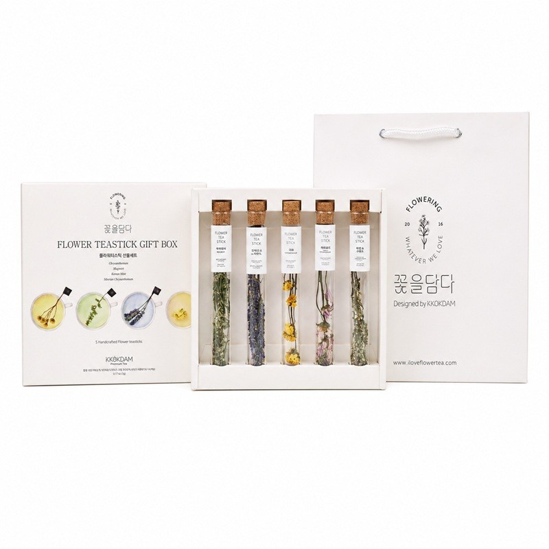 Kkokdam Combination Flower Tea Gift Set Herbal Tea Variety Pack