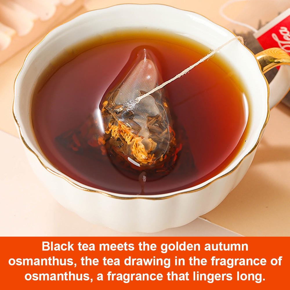 Edible Osmanthus And Black Teaby Tea Light Refreshing Refreshing Cleansing 90 G