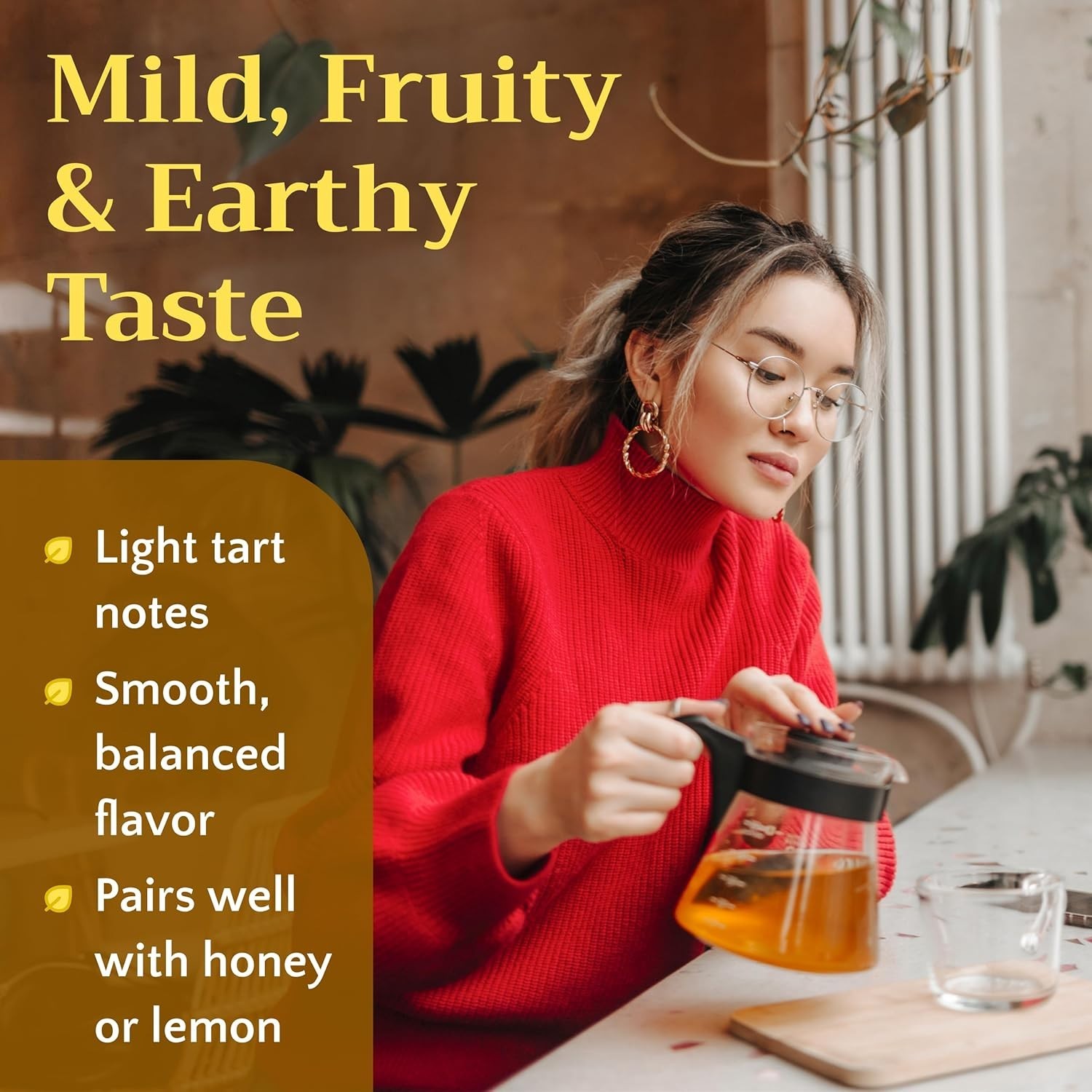 Caffeine-Free Hawthorn Berry Tea – Whole Dried Berries, 2oz for Relaxation