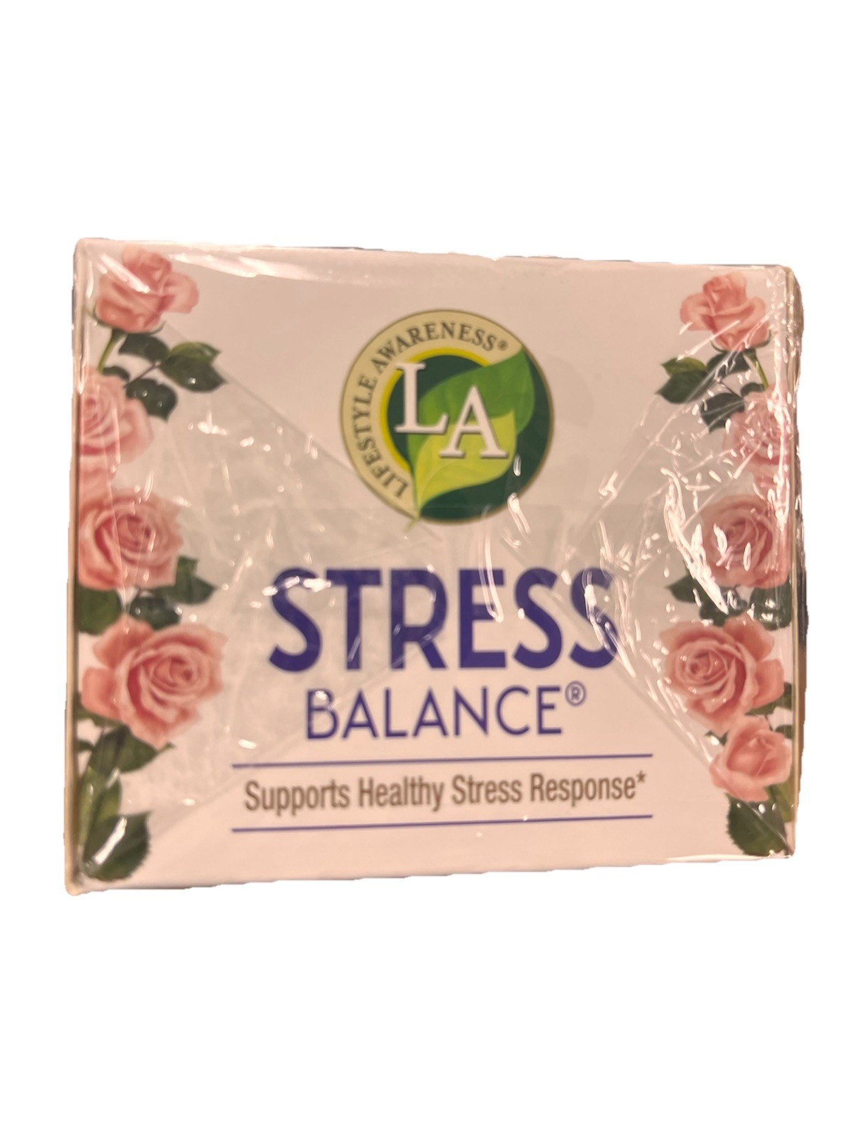 Stress Balance Tea with Calming Rose Petal, Caffeine Free, 20 Count, 1 pack 9/27