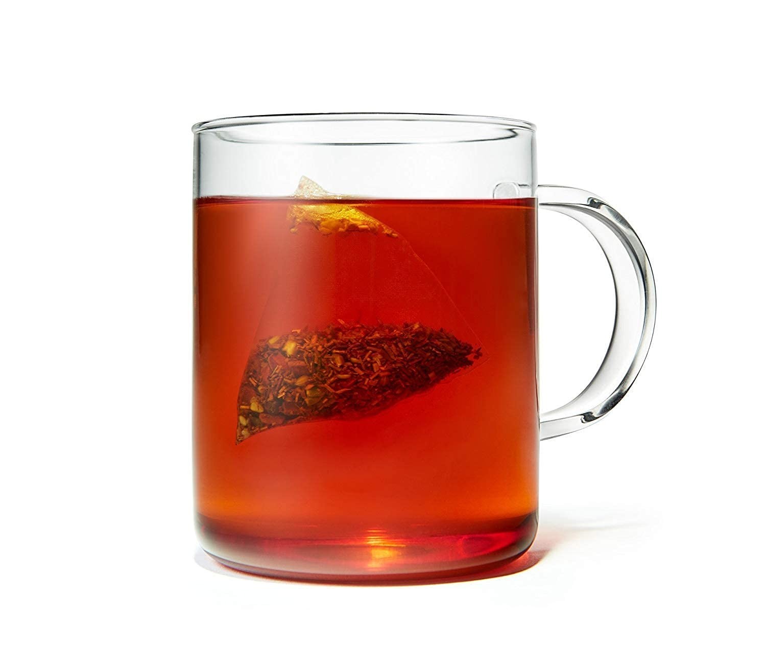 15 Count Pack of 3 Signature Glass Jar Pyramid Tea Sachets Fresh Flavorful Tea