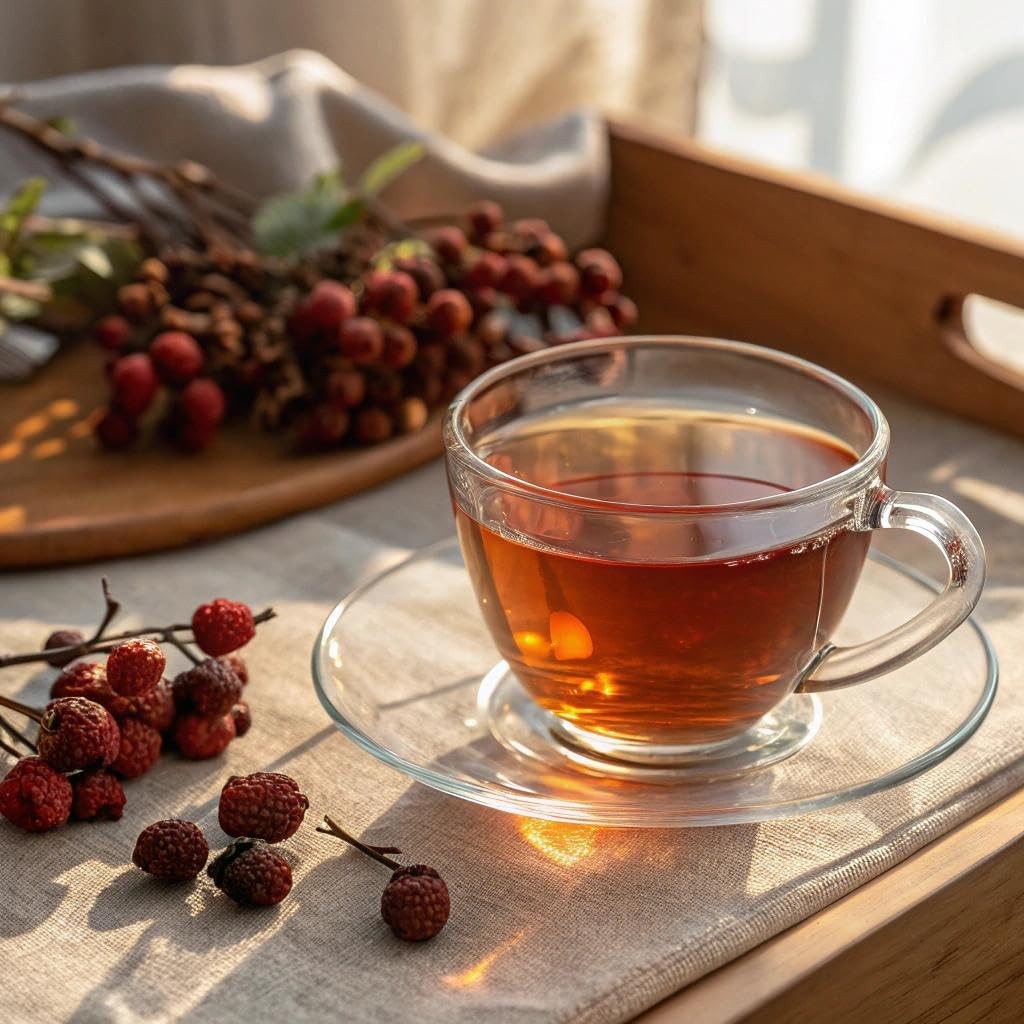 Premium 60 Hawthorn Berry Tea Bags, Made with 100% 60 Count (Pack of 1)