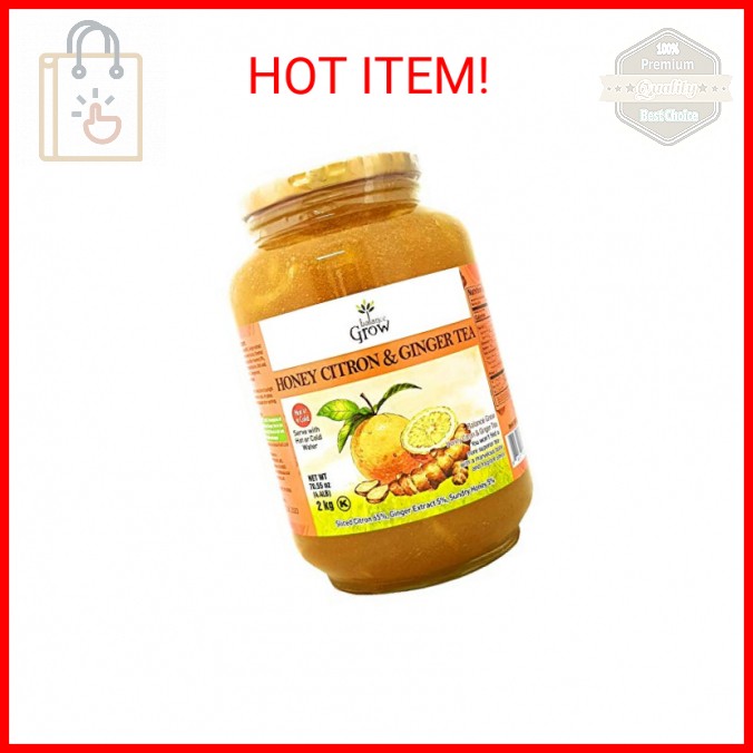 Balance Grow Honey Citron and Ginger Tea 70.55oz (4.4 lbs/2KG) pack of 1