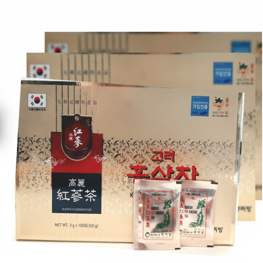 Korea Red Ginseng Root Tea 3g x 100 Bags – Premium Herbal Tea