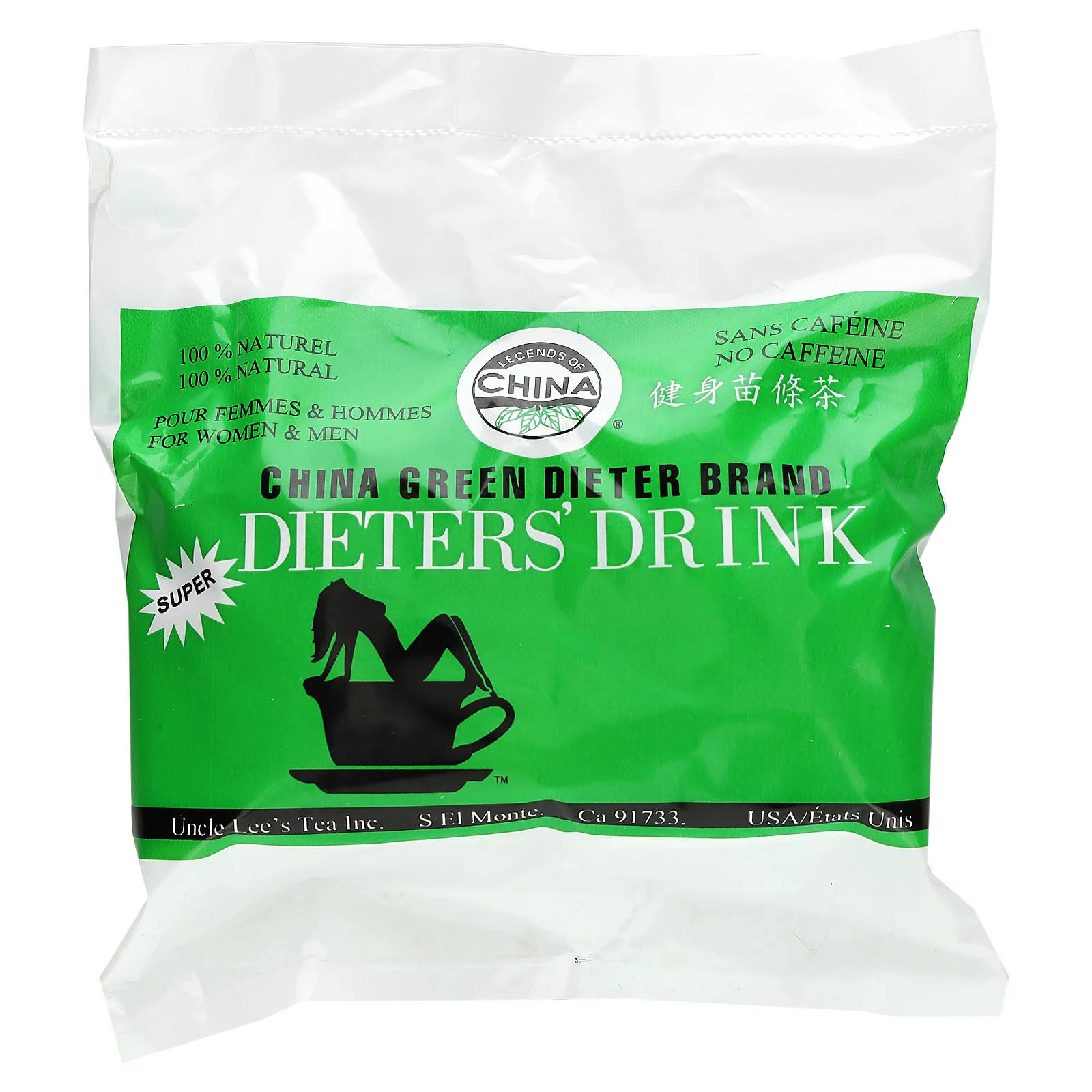 Dieter’s 100% Natural Herbal Drink, No Caffeine, 30 Tea Bags, 2.12 oz (60 g)