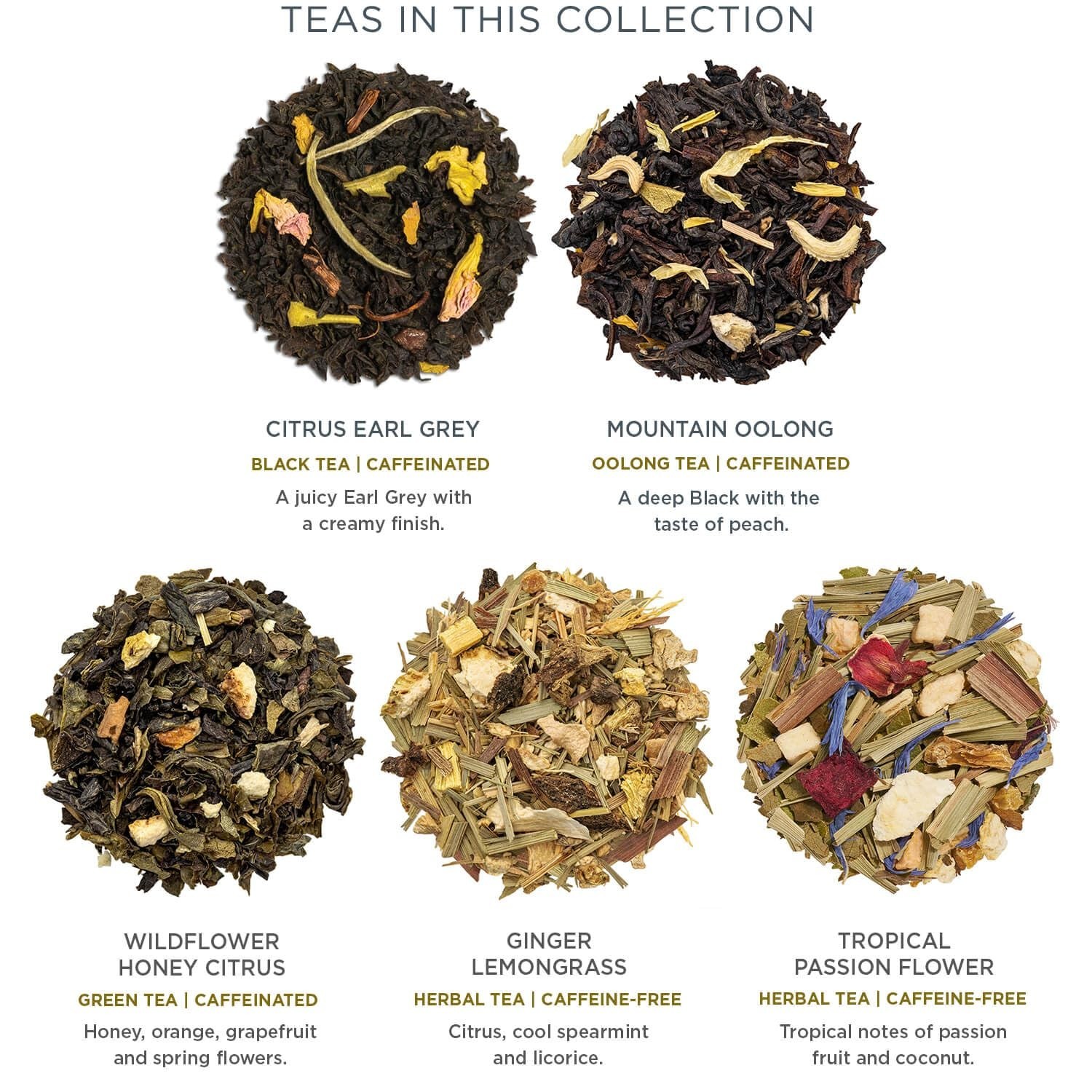 Tea Forte Premium Presentation Box Gift Set Sampler, 20 Count, Assorted Blends
