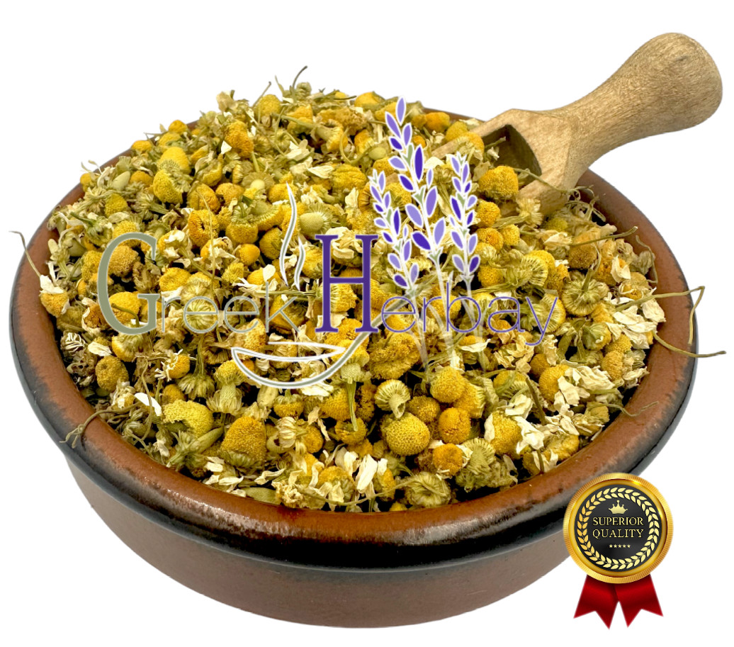 100% Pure Chamomile Dried Flowers Loose Herbal Tea 20g-4.9kg Matricaria Recutita