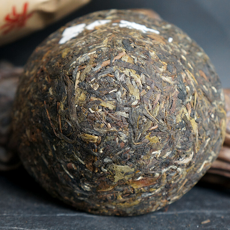 Xiaguan Holy Flame Tibetan Jincha Mushroom Shaped Puer Tea 2016 250g Raw Pu’er