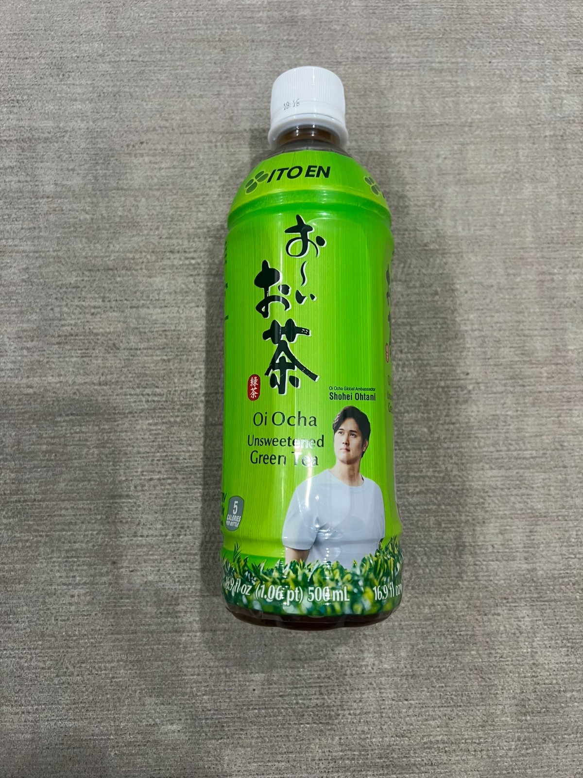 NEW SEALED Ito En Oi Ocha Unsweetened Green Tea Bottle – Shohei Ohtani / Dodgers