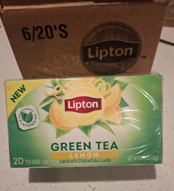 Lipton Lemon Green Tea Bags (20ct – Pack of 6) Best Buy 9/6/25