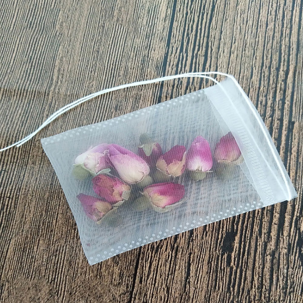 Assorted Sizes Nylon Empty Teabags Loose Herbs Tea Bags with Drawstring