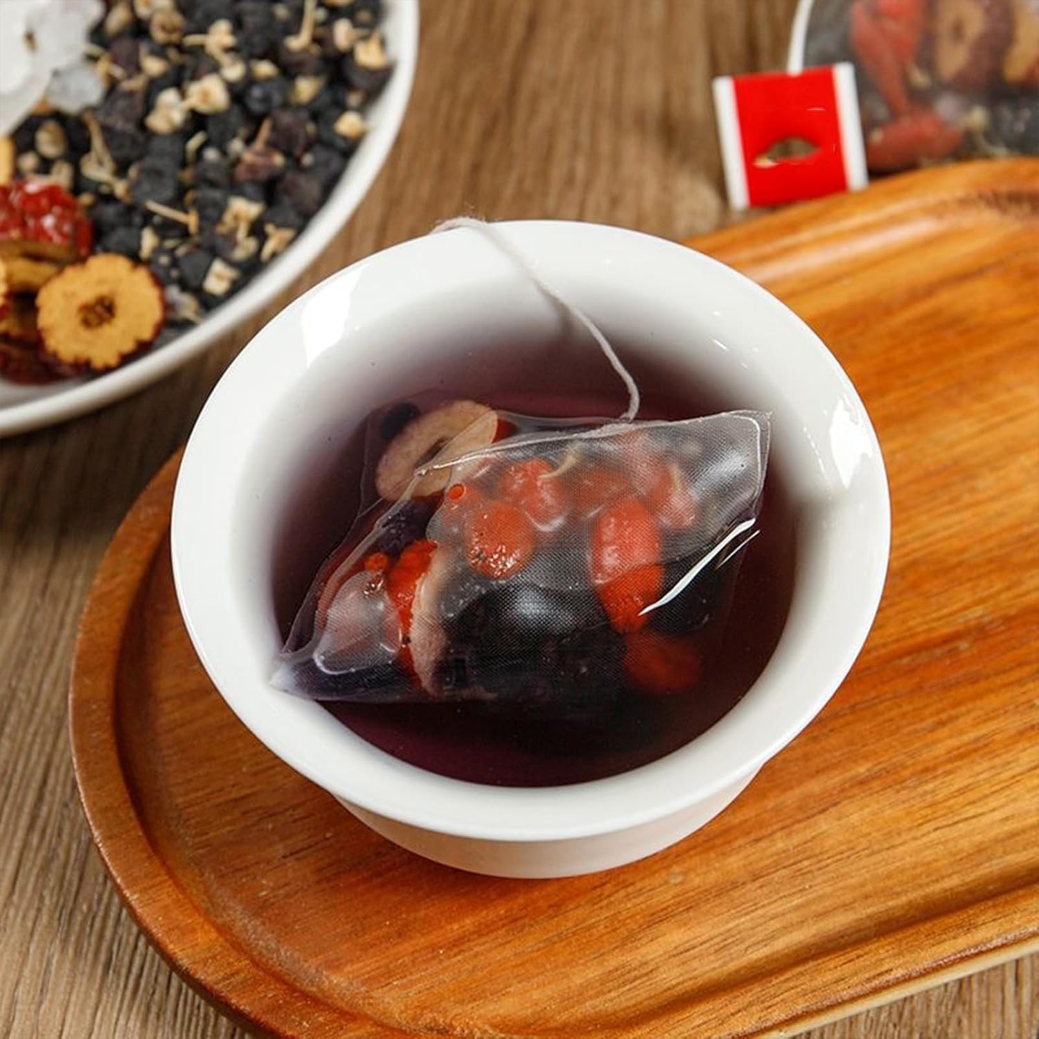 25pcs Ginseng Five treasure tea , Kidney tea ,liver tea , red date kidney health