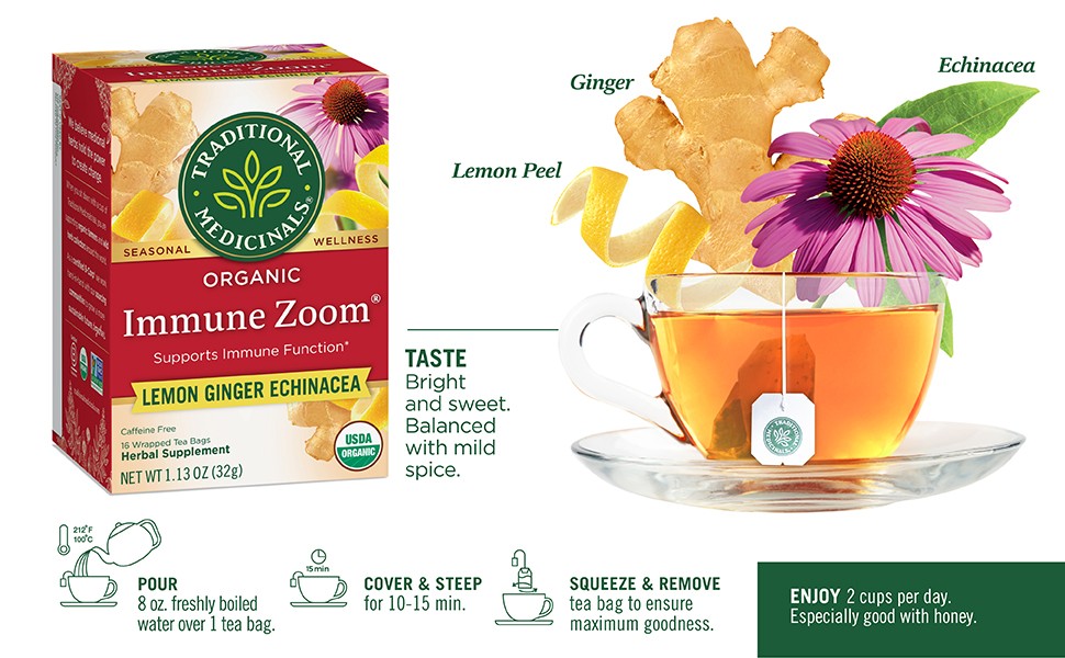 Tea, Breathe Easy with Eucalyptus Mint, Promotes Respiratory Health, Kosher,