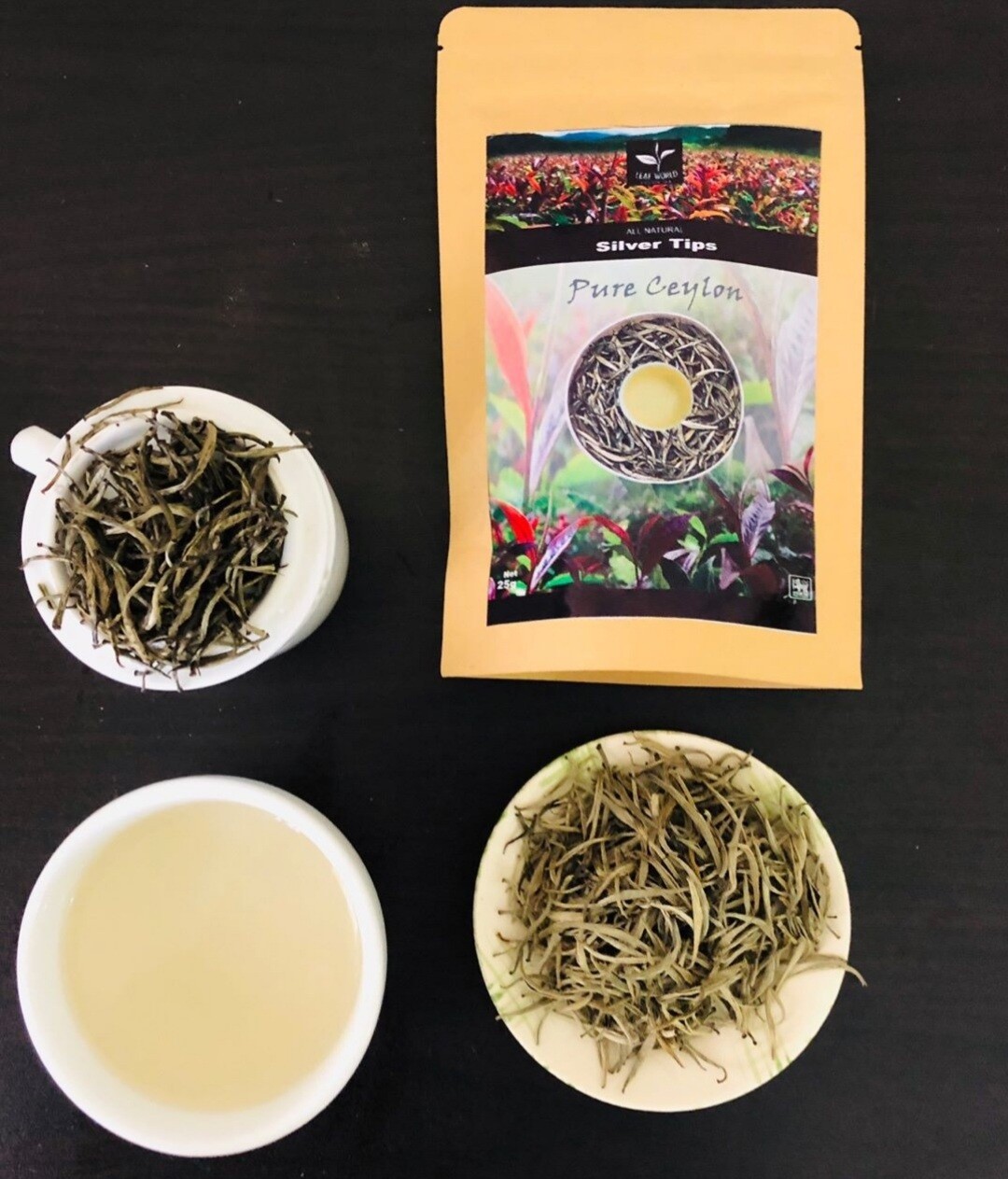 Ceylon of Nature’s silver tip tea Organic leaf loose 100g Original factory fresh