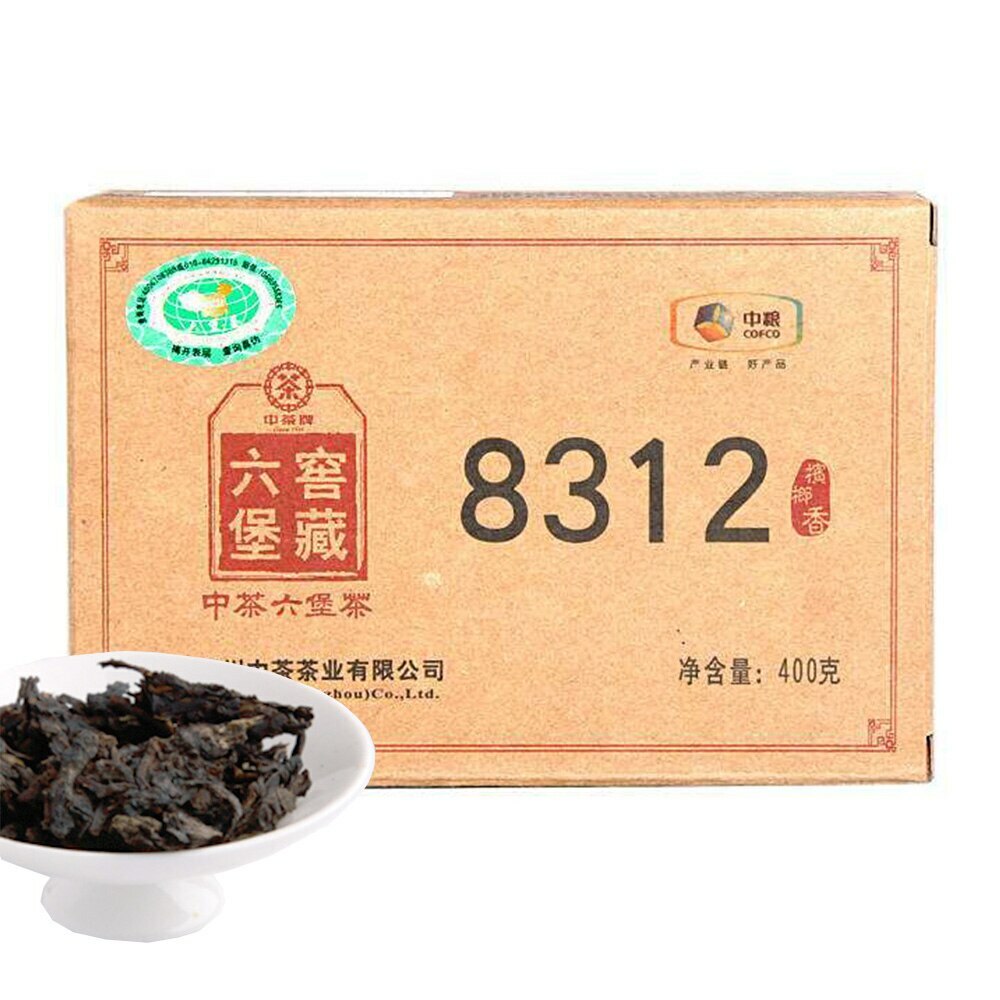HelloYoung Liu Bao Dark Tea 400g Brick Digestion Wellness Daily Drink