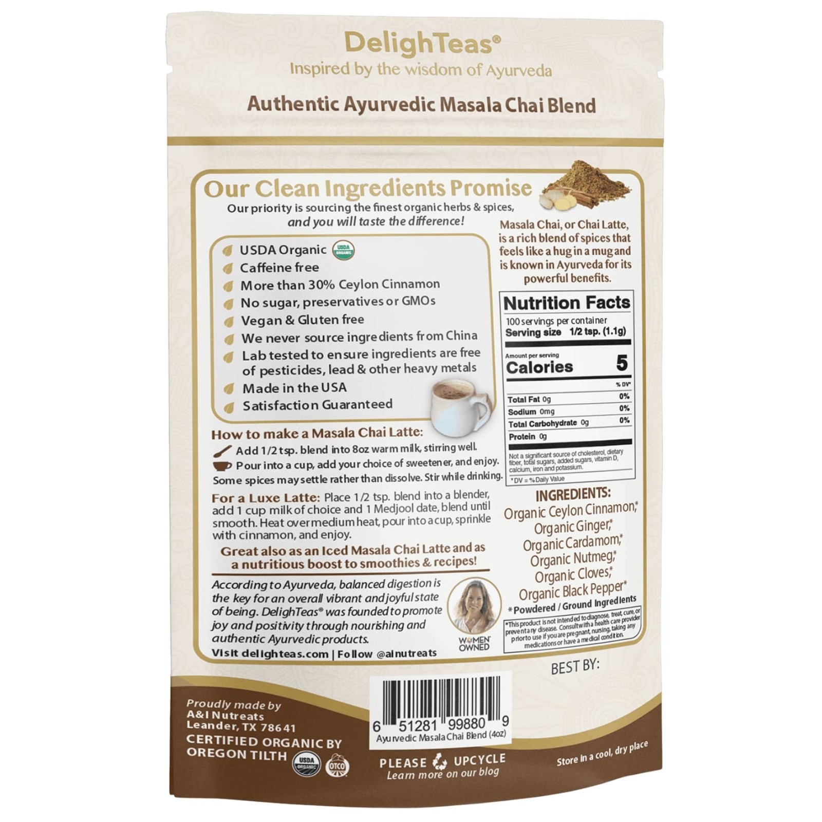 Ayurvedic Masala Chai Blend