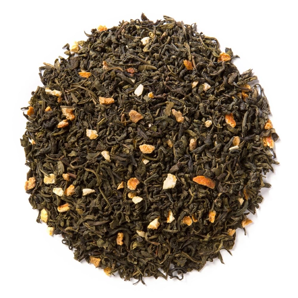 Davidson’s Organic Jasmine Almond Orange Loose Leaf Tea 1 Pound Pack
