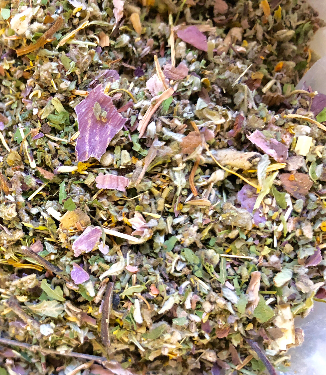 Skullcap Damiana Lotus Passionflower Mullein – No.1 Herb Mix