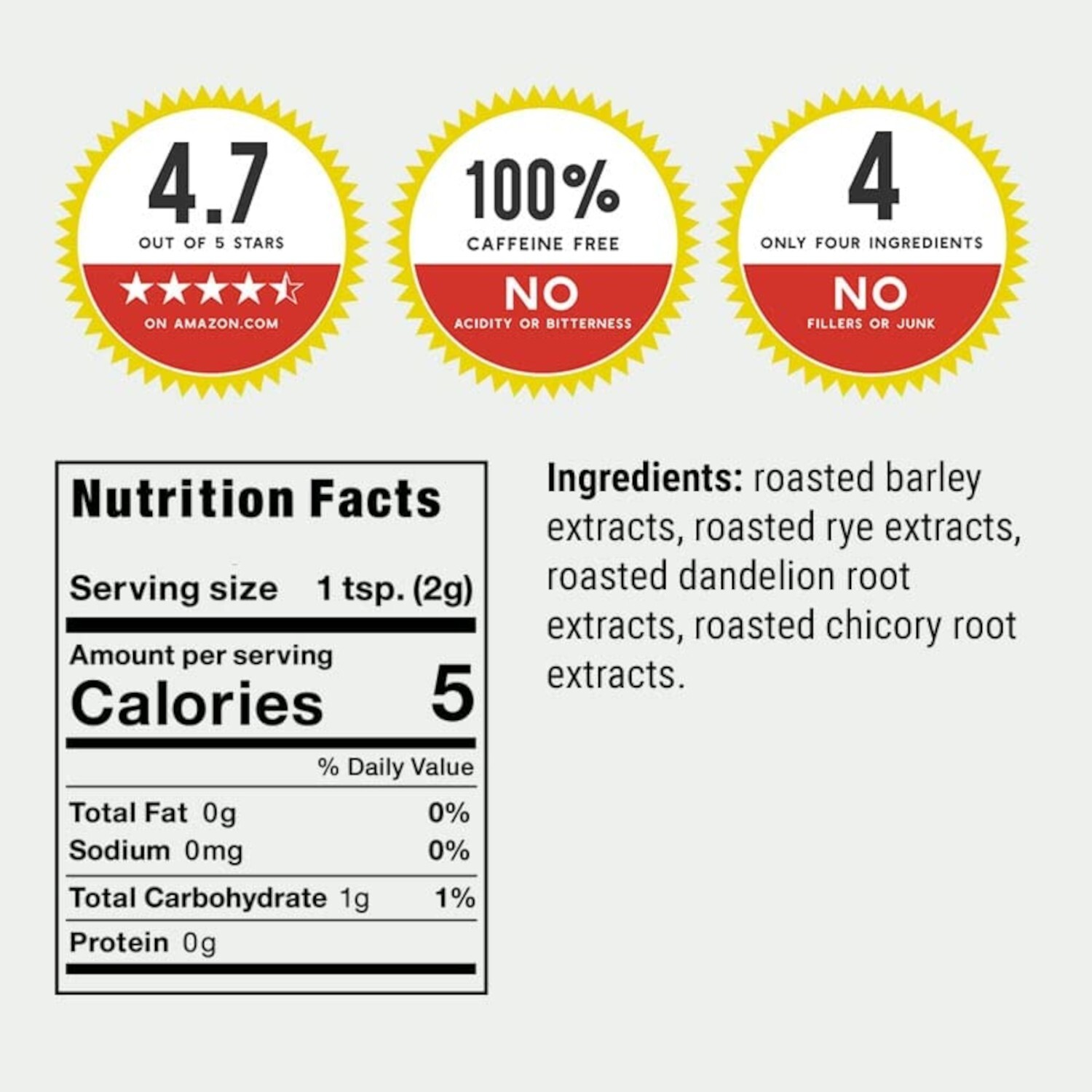 Dandy Blend Instant Herbal Beverage with Dandelion, 14.1 Ounces