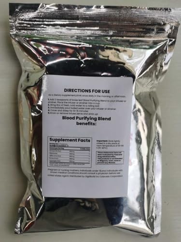 Blood Purifying Herbal Tea Blend – All Natural Ingredients for Detox & Wellness