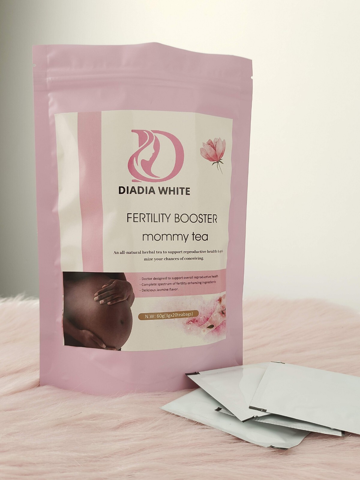 Mommy Tea Fertility Booster For Women| Organic Herbal Loose-Leaf for Womb Health