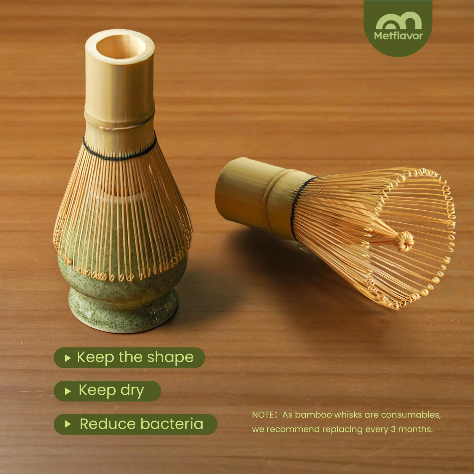 Matcha Whisk Set 5 Pc Ceramic Bowl Bamboo Chasen Scoop Holder Sifter