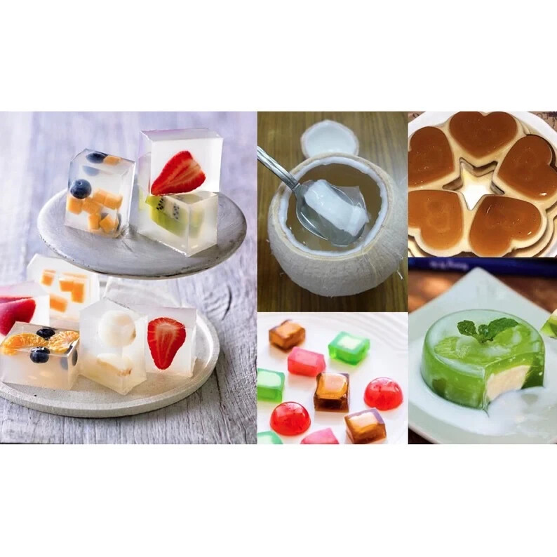 Hiep Long Agar Jelly Powder Bột Rau Câu Con Cá Dẻo Hiệp Long Agar Jelly Powder