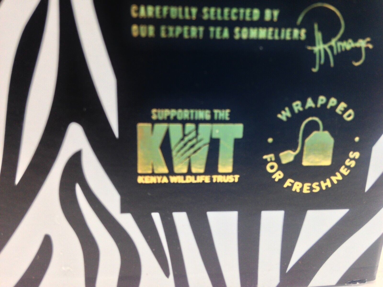 Kericho Gold Premium Black Pure Kenya Tea Bags 20 Enveloped KWT Conservation