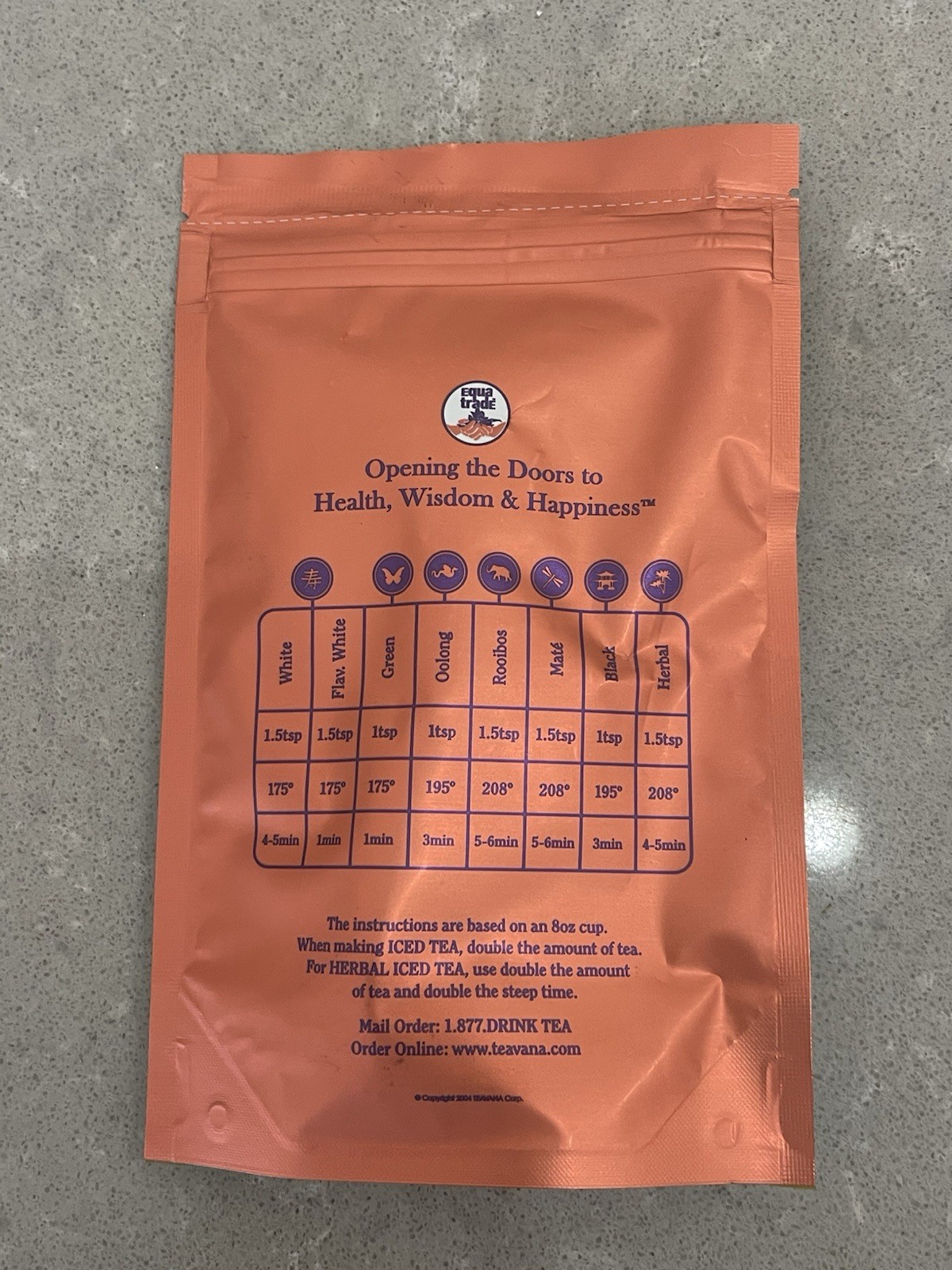 Teavana Herbal Tea Pina Colada 2oz Brand New Sealed