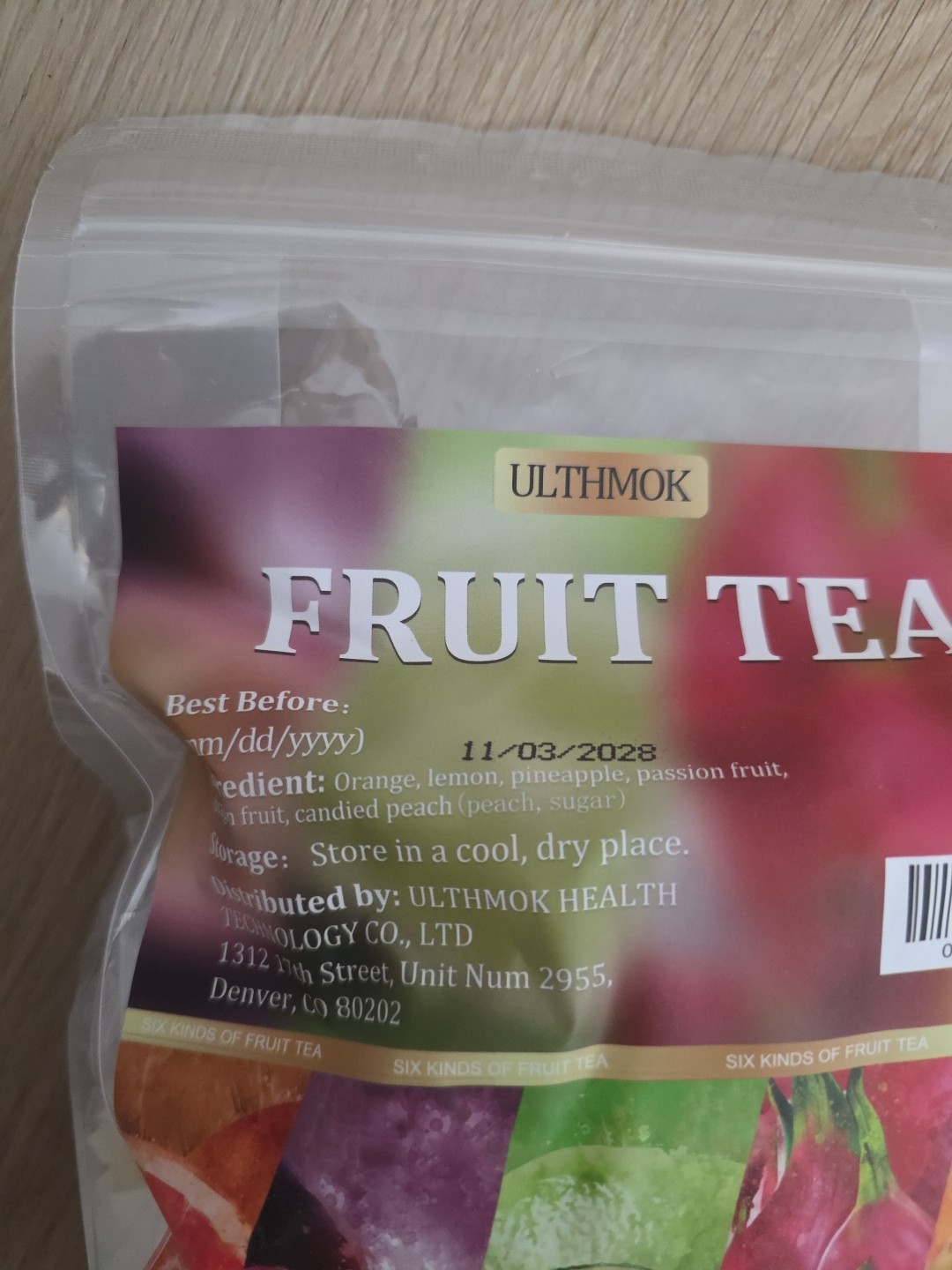 Ulthmok Fruit Tea, Six Kinds Of Fruit Tea