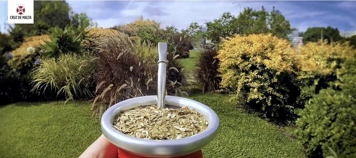 YERBA MATE CRUZ de MALTA 2.2lb 1 kilo 2.2 Pound (Pack of 1)