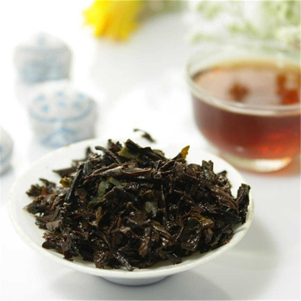 Pu’erh Tea Cake Organic Puerh Black Tea 100g Chinese Ripe Pu-erh Tea MINI Cooked