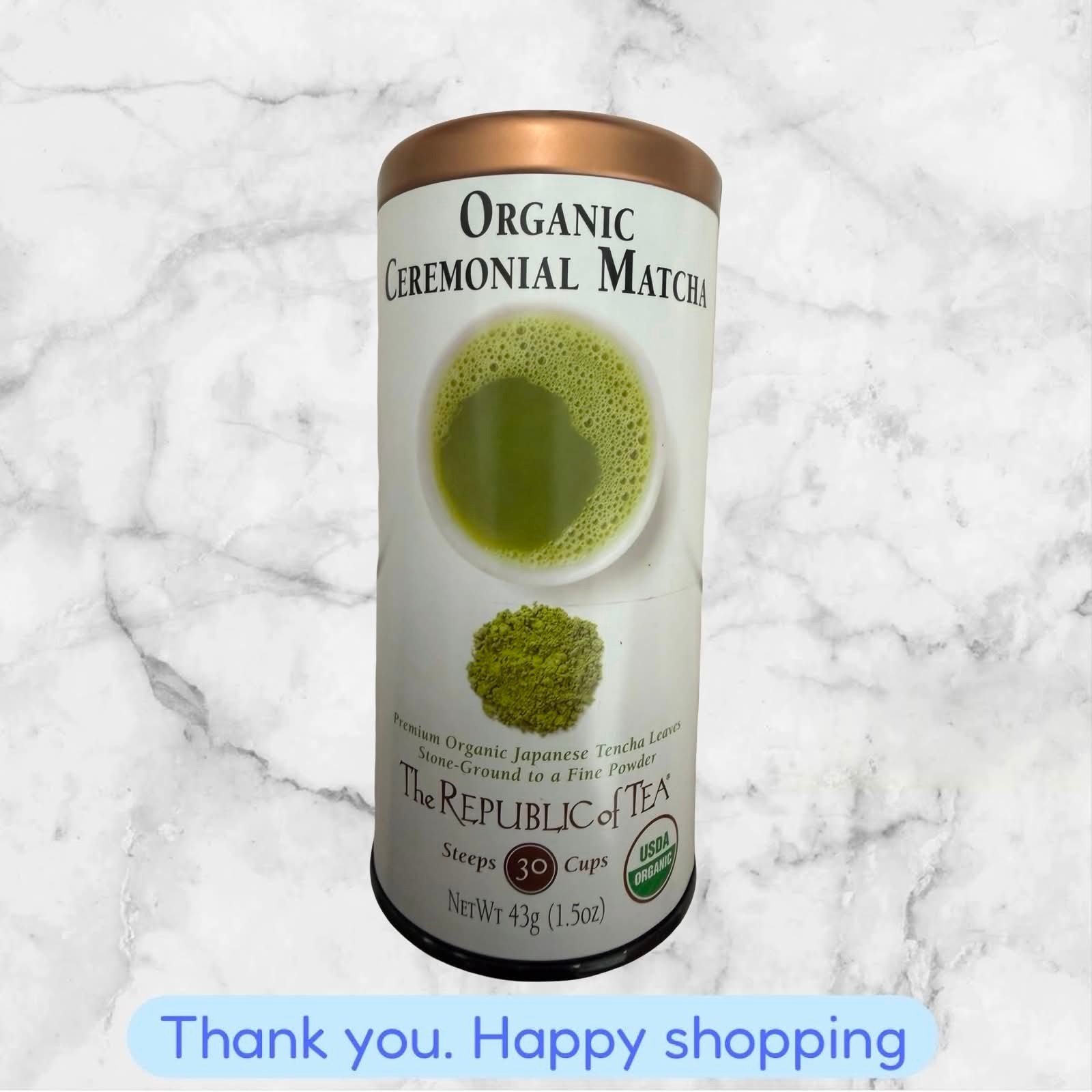 Organic Japanese Matcha Powder 1.5oz Stone Ground Tea Fine Green Powder NEW SHIP
