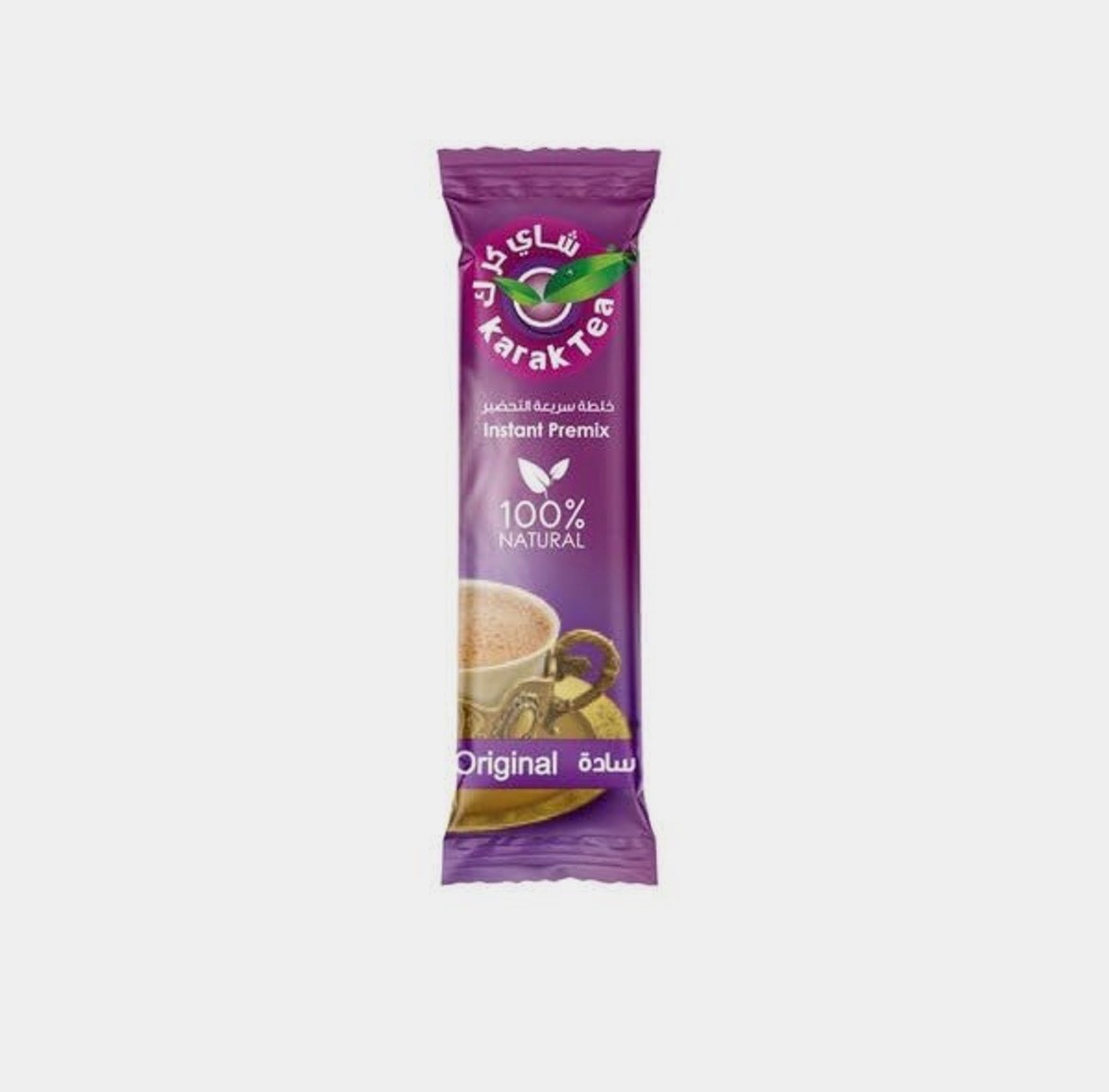 Chai Karak Instant Tea Karak Plain – 1 Pack (10 Sticks) ** شاي كرك **