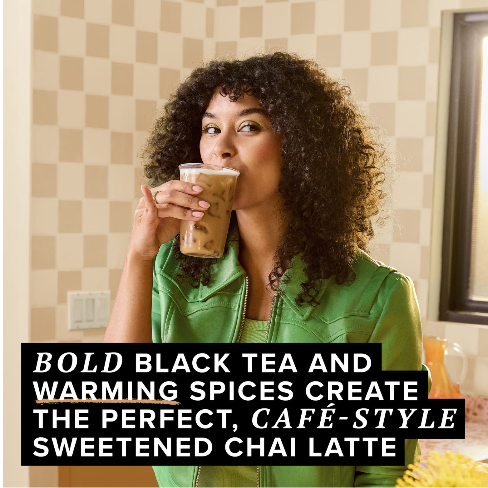 TAZO Classic Chai Latte Black Tea Concentrate, Made from Real Black Tea, 32oz…