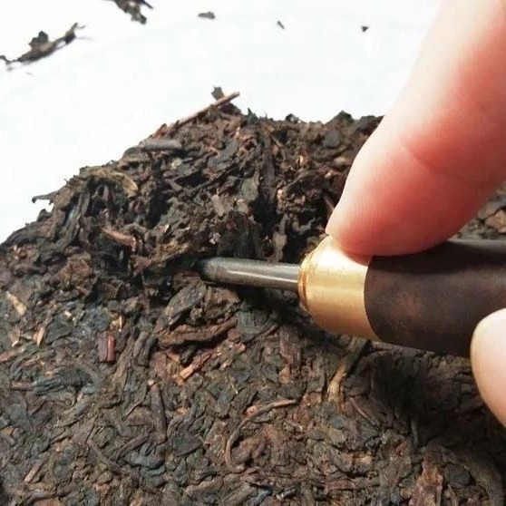 Wuzhou Liu Pao Tea Black Tea Aged Dark Tea Liu Bao Tea Cake Liubao HEI CHA